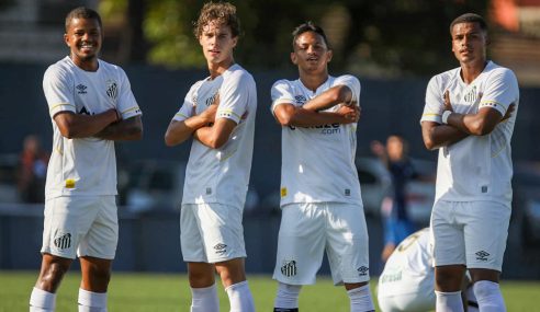 Santos goleia Mauaense e permanece invicto no Paulista Sub-20