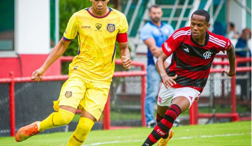 Flamengo volta a golear o Madureira e está nas semis do Carioca Sub-20