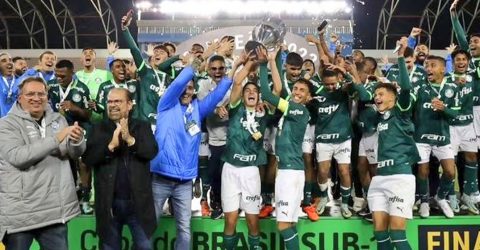 Palmeiras goleia Athletico-PR e conquista a Copa do Brasil Sub-17 de novo