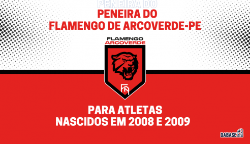 Flamengo de Arcoverde-PE realizará peneira para a categoria sub-15