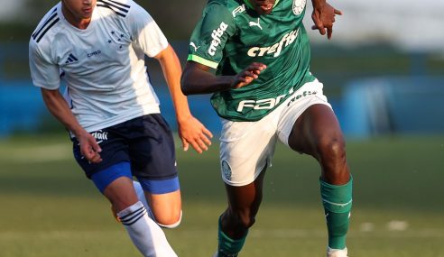 Palmeiras mete 4 a 0 no Cruzeiro e segue 100% no Brasileiro Sub-17