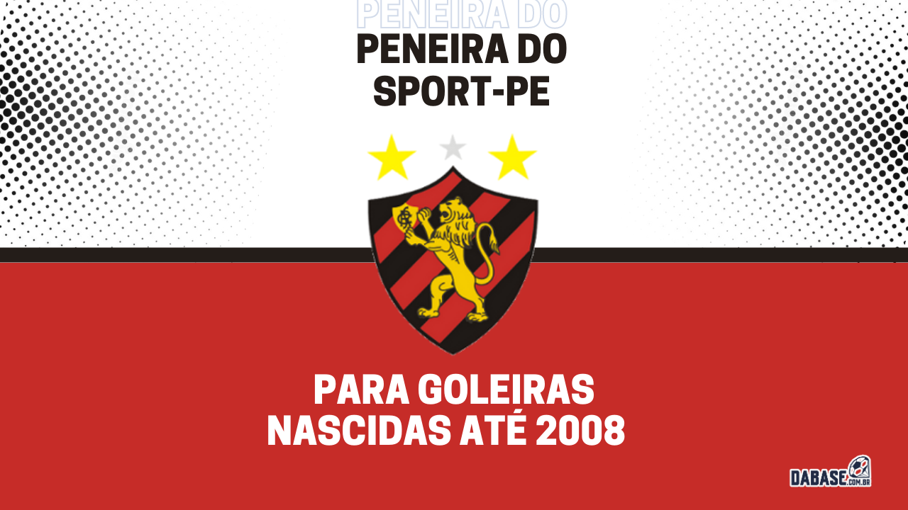 Sport-PE realizará peneira para goleiras do time feminino