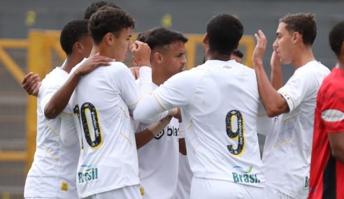 Ainda 100%, Santos massacra Araçatuba pela 2ª fase do Paulista Sub-20