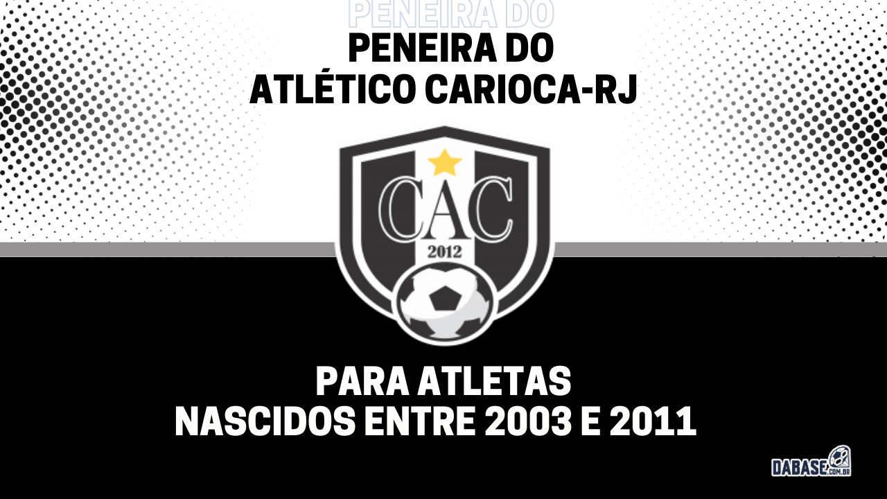Atlético Carioca-RJ realizará peneira para quatro categorias