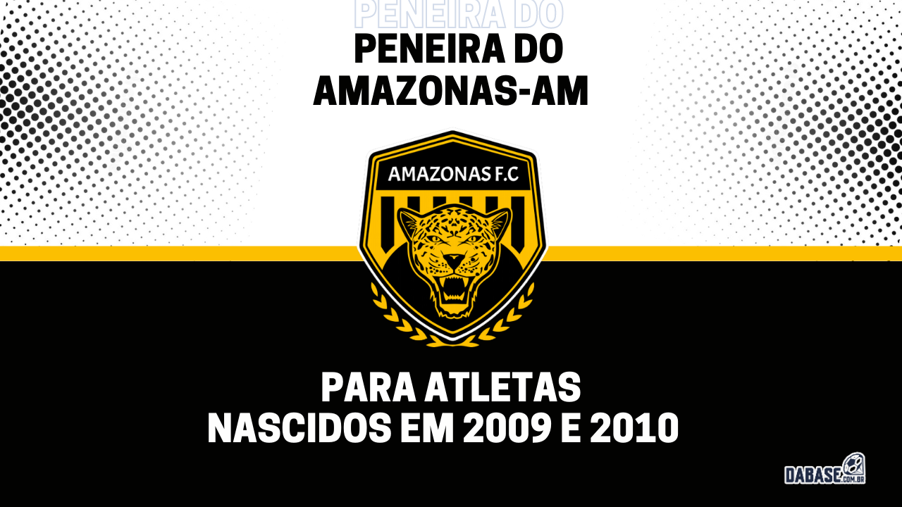 Amazonas-AM realizará peneira para a categoria sub-14