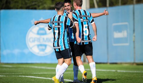 Grêmio sai em vantagem contra o Athletico-PR nas oitavas da Copa do Brasil Sub-20