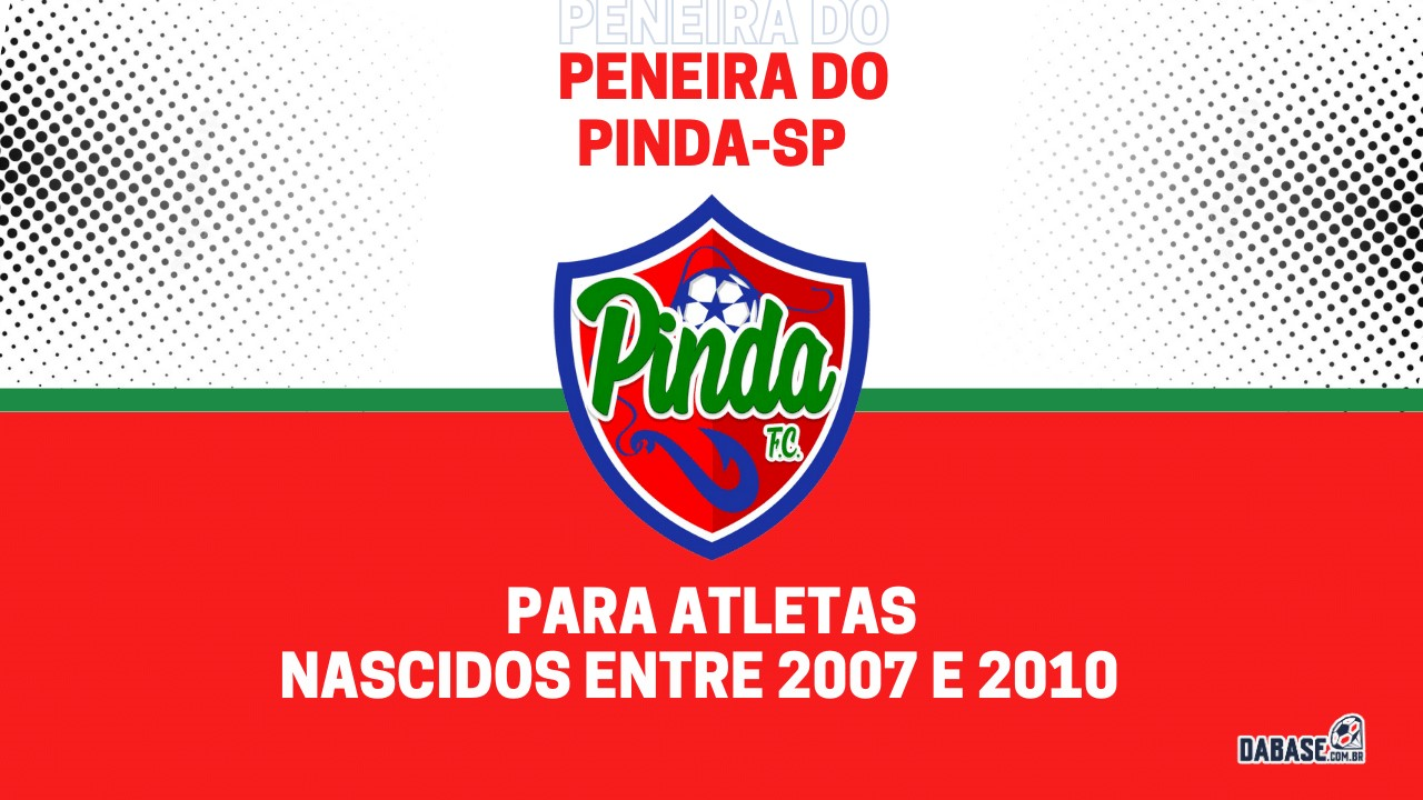 Pinda-SP realizará peneira para duas categorias