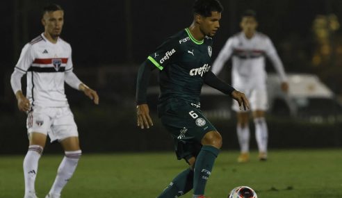 Com gol nos acréscimos, Palmeiras bate São Paulo, na ida da final do Paulista Sub-20