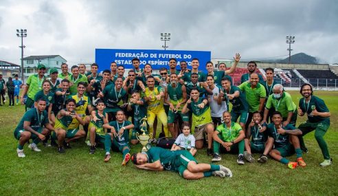 Com direito à goleada, Porto Vitória fica com a Copa ES Sub-20