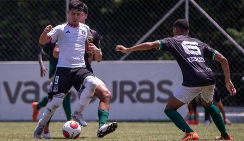Chilenos assumem liderança isolada na Copa Xerém Sub-20