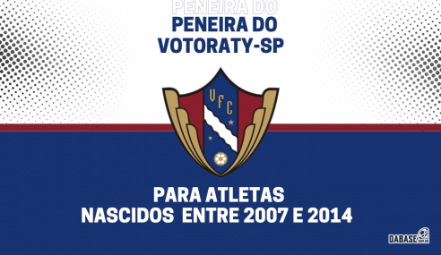 Votoraty-SP realizará peneira para quatro categorias