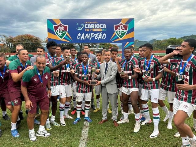 Mesmo com derrota, Fluminense sagra-se campeão carioca sub-17