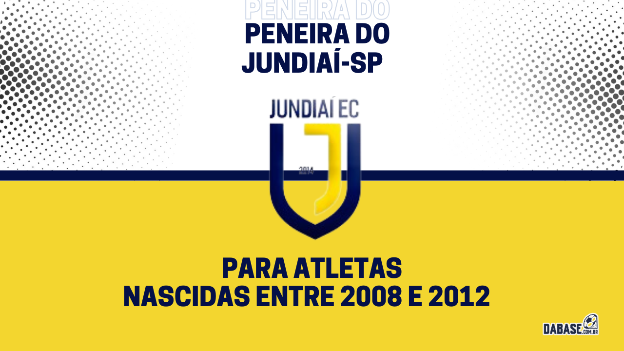 Jundiaí-SP realizará peneira para duas categorias femininas