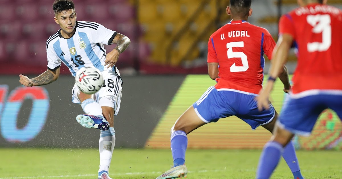 Pré-Olímpico – 4ª rodada (Grupo B): Chile 0 x 5 Argentina