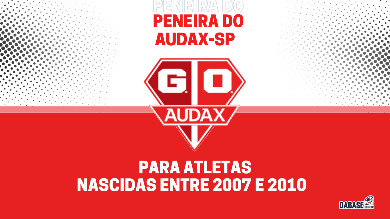 Audax-SP realizará peneira para duas categorias femininas