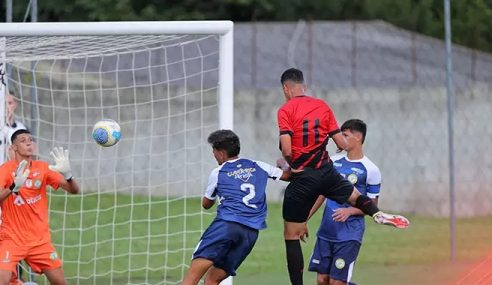 Athletico-PR aplica goleada e segue adiante na Copa do Brasil Sub-17