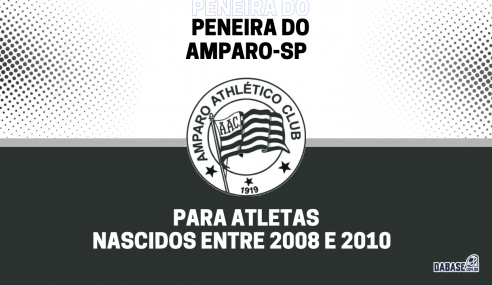 Amparo-SP realizará peneira para três categorias