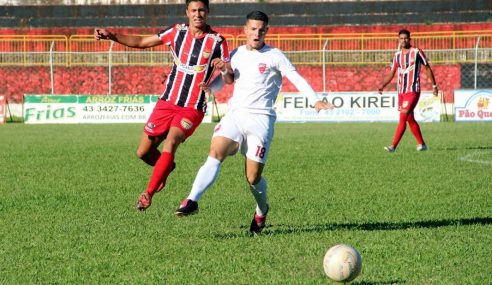 Apucarana Sports e REC empatam pelo Paranaense Sub-20