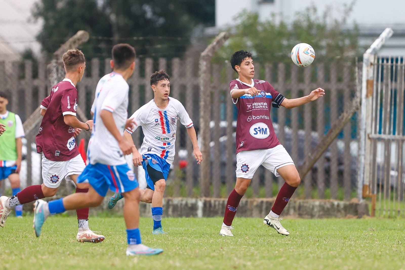 Com gol no fim, Caxias vence Apafut pelo Gaúcho Sub-17