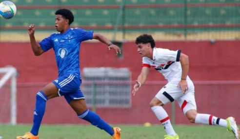 Cruzeiro bate São Paulo na ida da semi da Copa do Brasil Sub-17