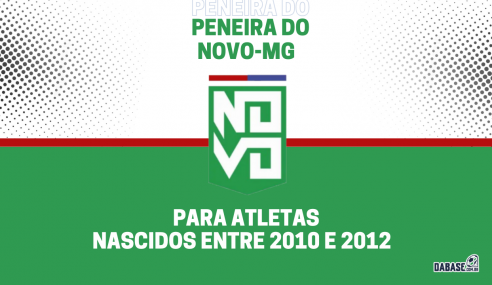 Novo-MG realizará peneira para duas categorias