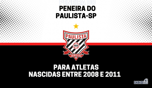 Paulista-SP realizará peneira para duas categorias femininas