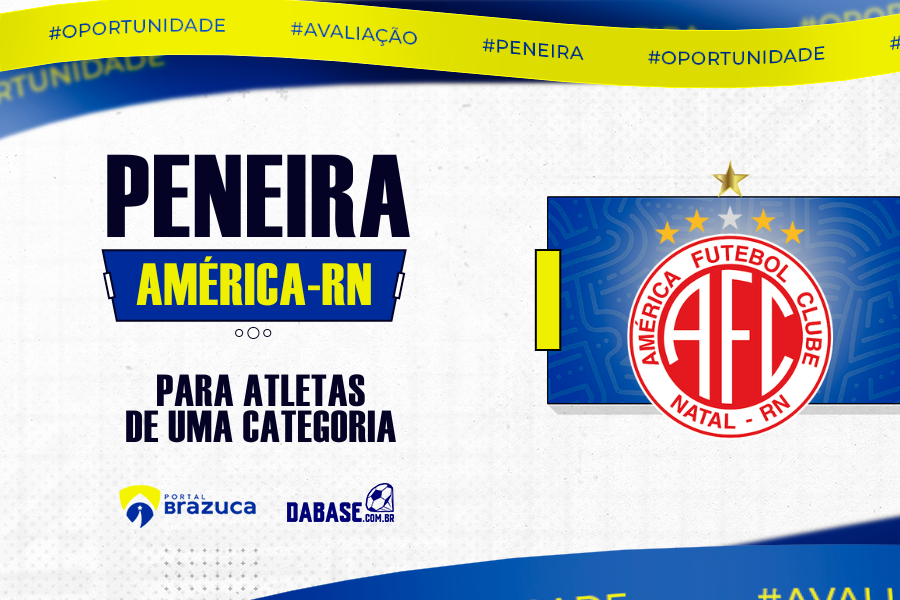 América-RN realizará peneira para uma categoria