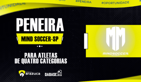 Mind Soccer-SP realizará peneira para quatro categorias