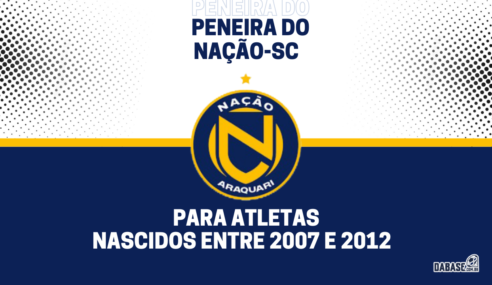 Nação-SC realizará peneira para três categorias