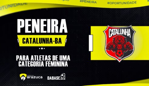 O Catalunha-BA realizará peneira para uma categoria feminina