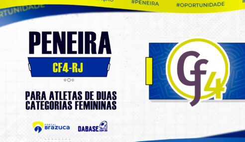 O CF4 – RJ realizará peneira para duas categorias femininas