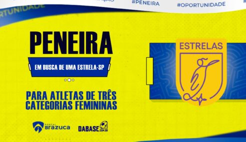 O Em Busca de uma Estrela realizará peneira para três categorias femininas