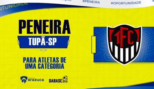 O Tupã – SP realizará peneira para uma categoria