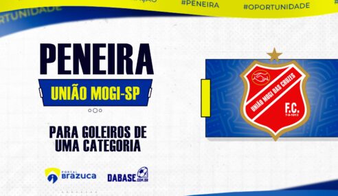 O União Mogi realizará peneira para goleiros de uma categoria