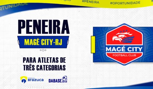 O Magé City – RJ realizará peneira para três categorias