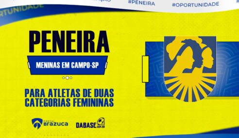 O Meninas em Campo-SP realizará peneiras para duas categorias femininas