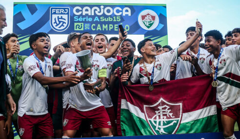 Fluminense é tricampeão carioca sub-15