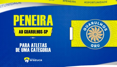 O AD Guarulhos-SP realizará peneira para uma categoria