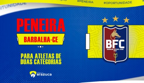 O Barbalha-CE realizará peneira para duas categorias