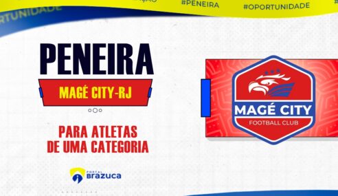 O Magé City-RJ realizará peneira para três categorias