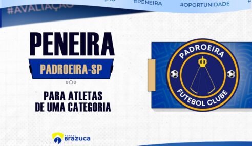 O Padroeira FC-SP realizará peneira para uma categoria