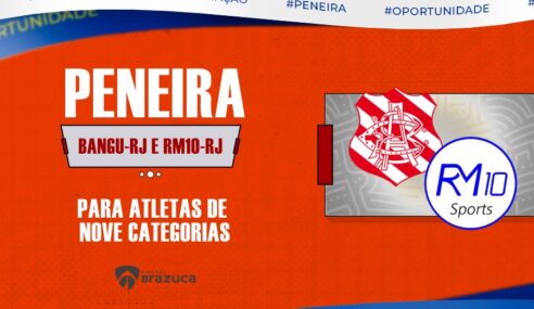 O Bangu – RJ e a RM10 – RJ realizarão peneira para nove categorias