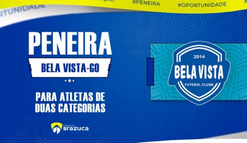 O Bela Vista – GO realizará peneira para duas categorias