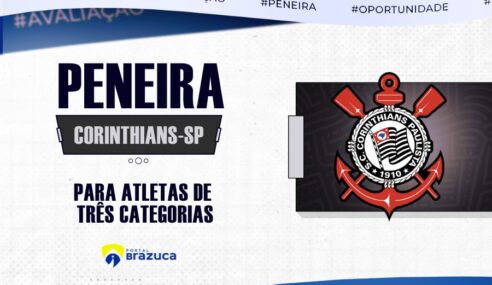 O Corinthians-SP realizará peneira para três categorias