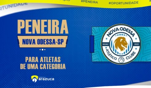 O Nova Odessa – SP realizará peneira para uma categoria