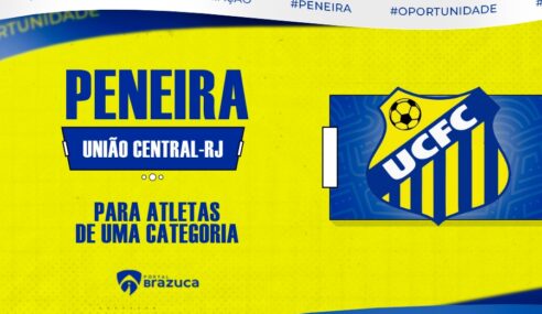 O União Central – RJ realizará peneira para uma categoria