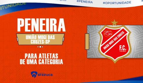 O União Mogi das Cruzes-SP realizará peneira para uma categoria