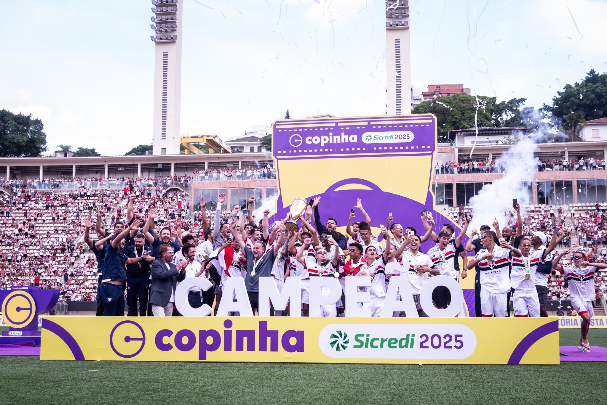 São Paulo vira sobre o Corinthians e conquista o pentacampeonato da Copa São Paulo