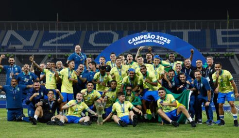 Brasil emplaca reviravolta histórica e sagra-se campeã do Sul-Americano Sub-20