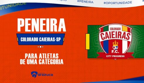 O Colorado Caieiras – SP realizará peneira para uma categoria